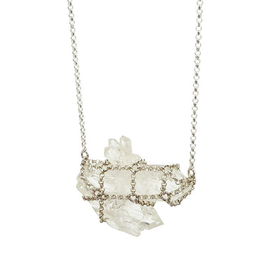 Caged Quartz Necklace II