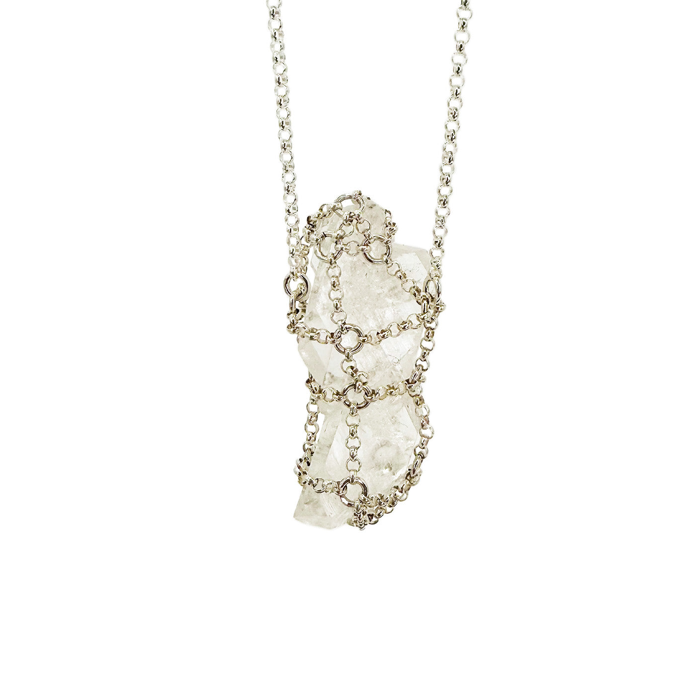 Caged Quartz Necklace III